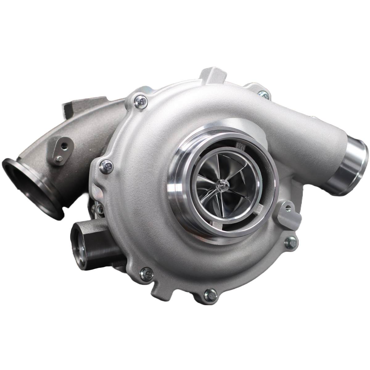 PULSAR 05-07 6.0 Powerstroke 10 Blade Drop-in Upgrade Whistle Turbine - Foto 7